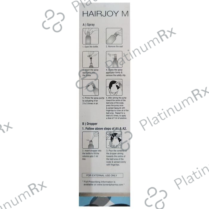 Hairjoy M 5% Topical Solution
