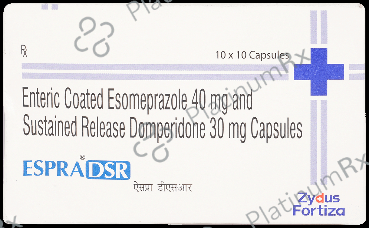 Espra DSR 30/40mg Capsule SR 10s