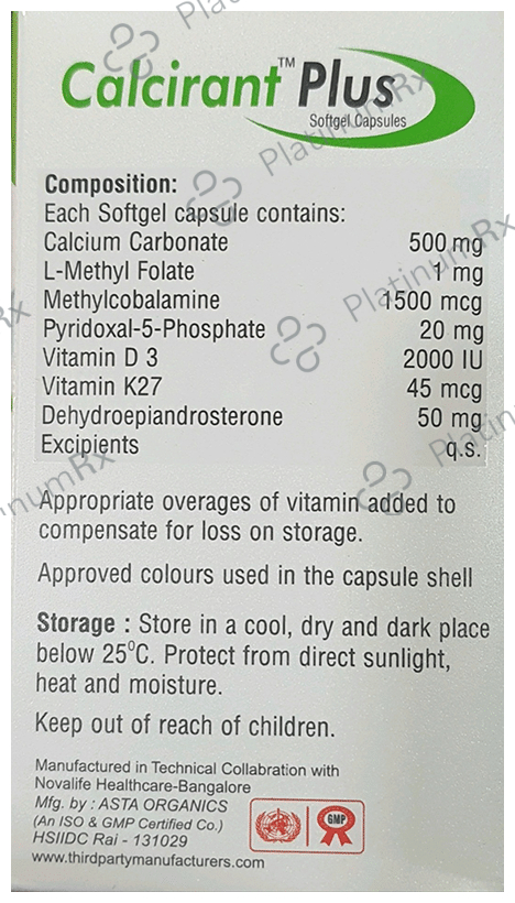 Calcirant Plus Softgel Capsule