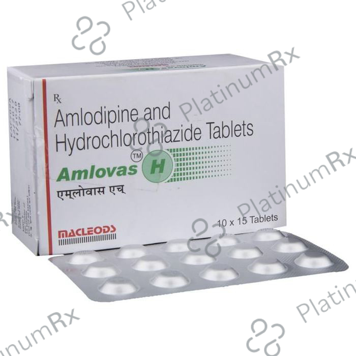 Amlovas H 5/12.5mg Tablet 15s