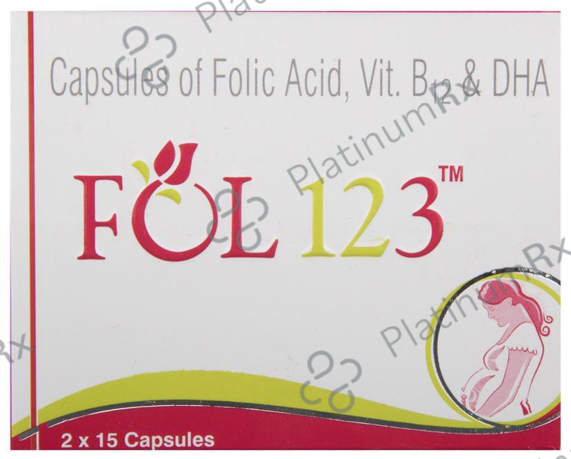Fol 123 5mg/1/200mg Capsule 15s