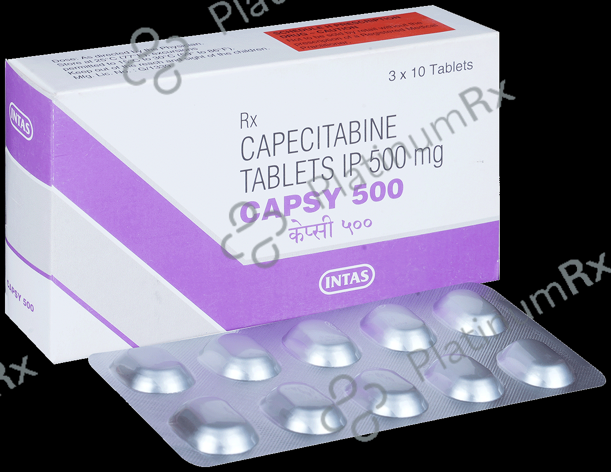 Capsy 500mg Tablet 10s