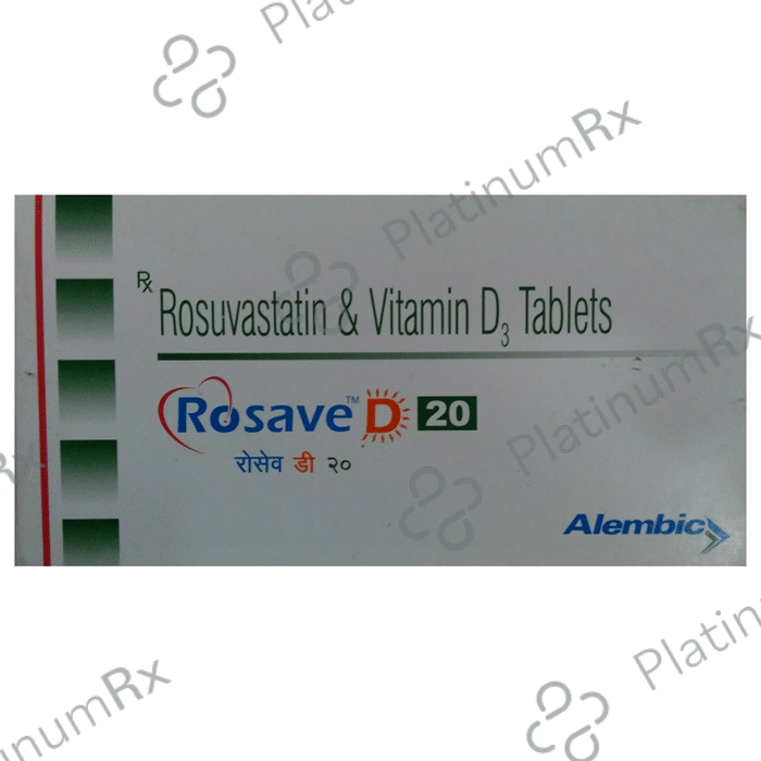 Rosave D 20 Tablet