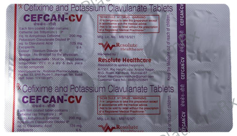 Cefcan-CV Tablet