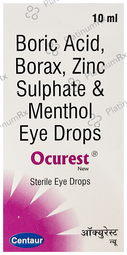 Ocurest Sterile Eye Drop 10ml