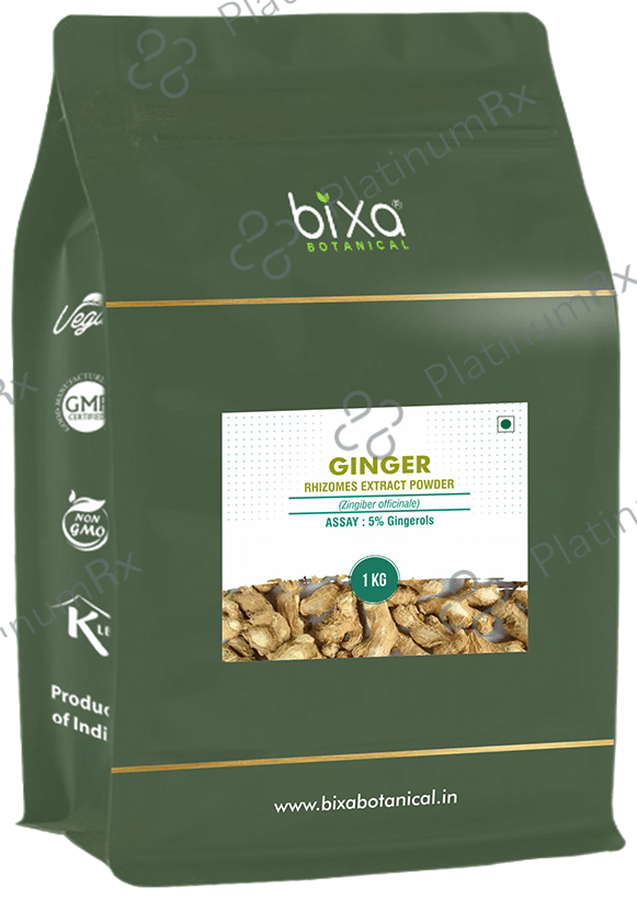 Bixa Botanical Ginger Rhizome Extract Powder