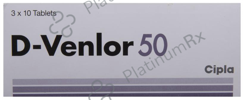 D Venlor 50mg Tablet 10s