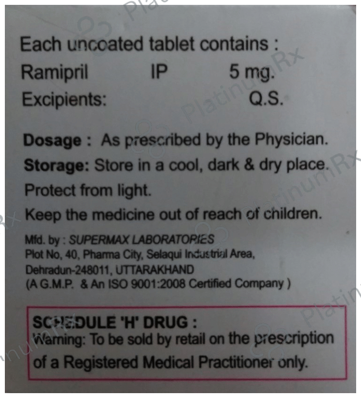 Preventopril 5 Tablet