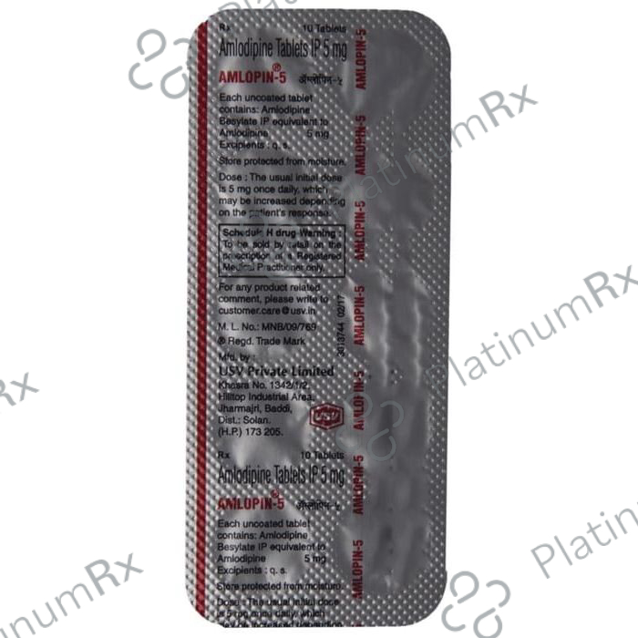 Amlopin 5 Tablet 10s