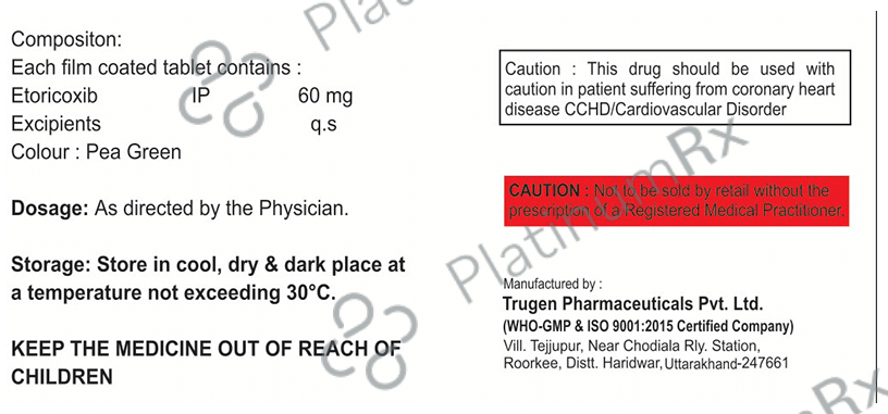 Eroxia 60 Tablet