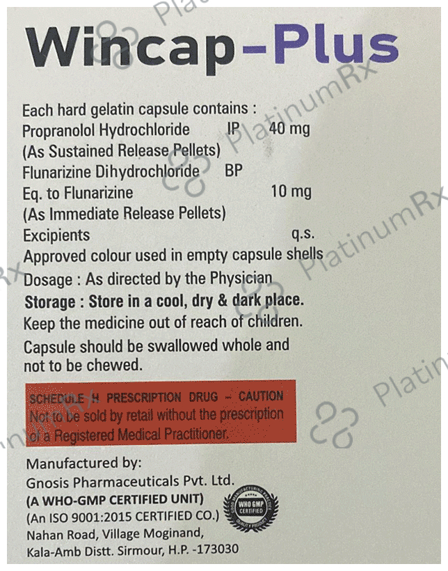 Wincap-Plus Capsule SR