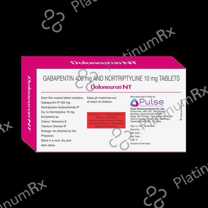 Doloneuron NT 400/10mg Tablet 10s