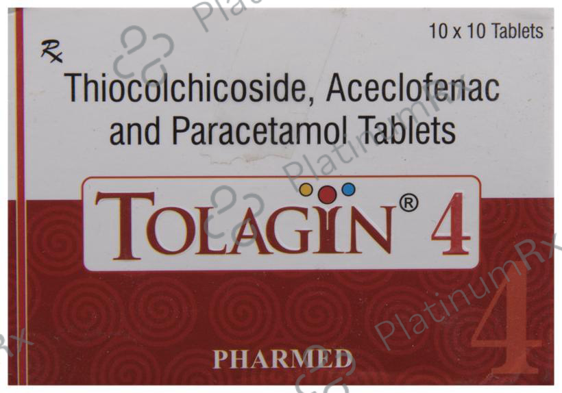 Tolagin 4 100/325/4mg Tablet 10s
