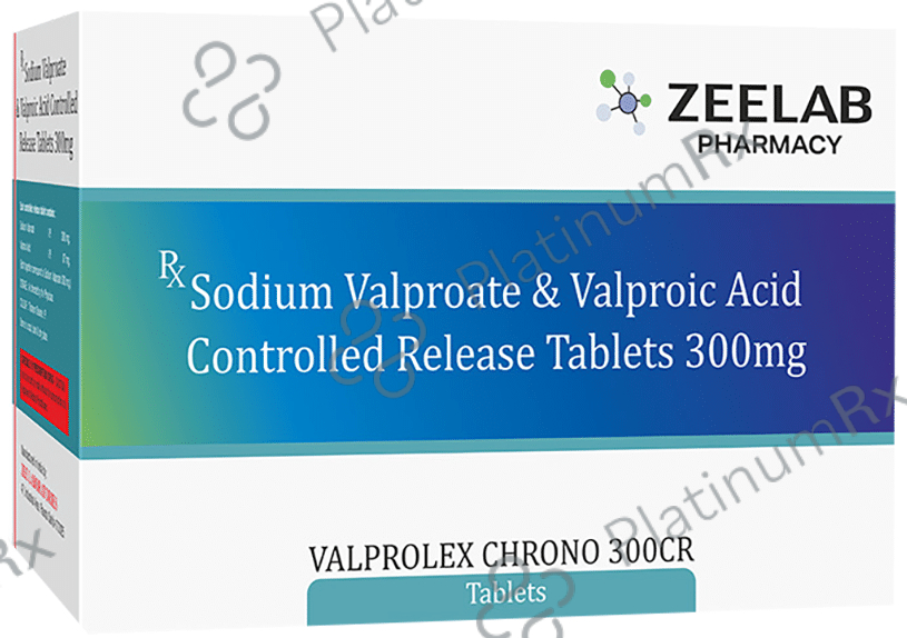 Valprolex Chrono 300 CR Tablet 10s