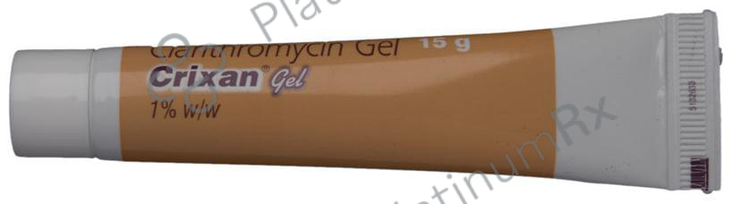 Crixan 1% Gel 15gm