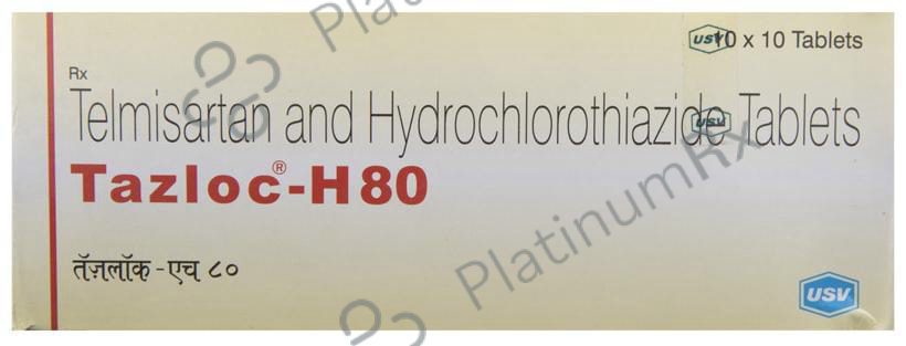 Tazloc H 12.5/80mg Tablet 10s