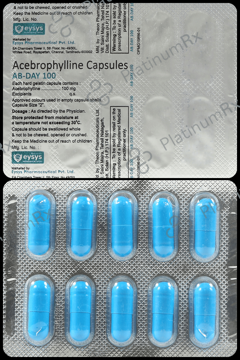 AB Day 100mg Capsule 10s