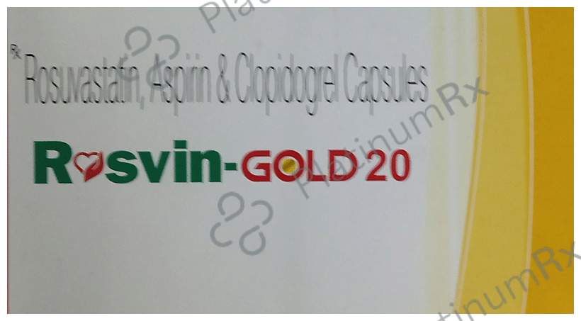 Rosvin Gold 20/75/75mg Capsule 10s
