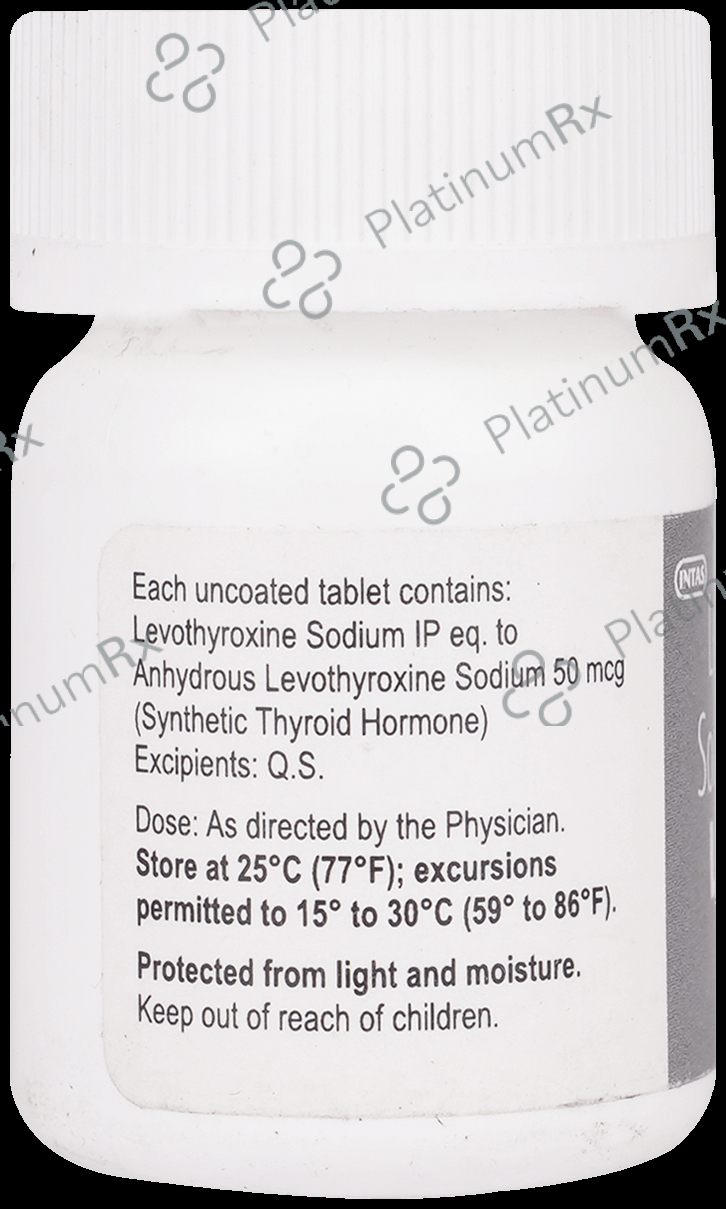Lethyrox 50mcg Tablet 120s