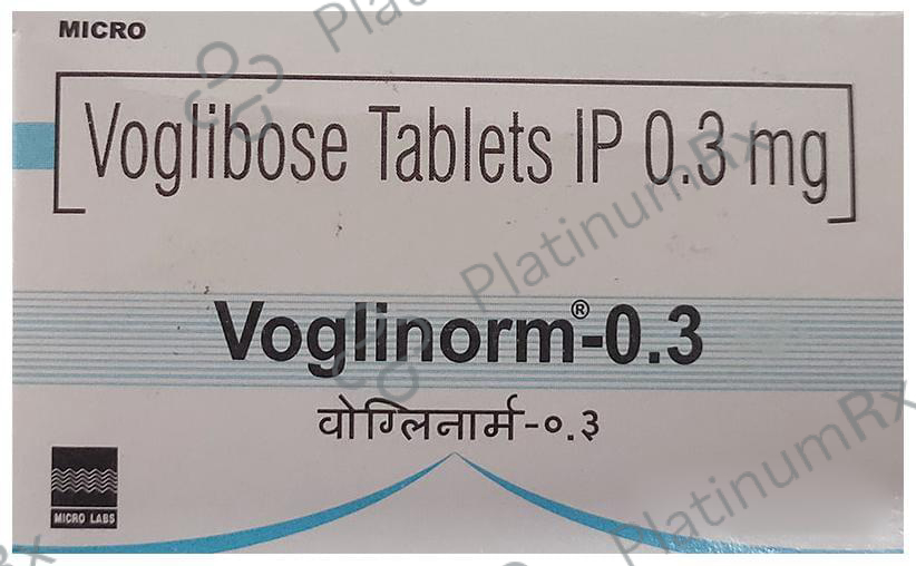 Voglinorm 0.3mg Tablet 15s