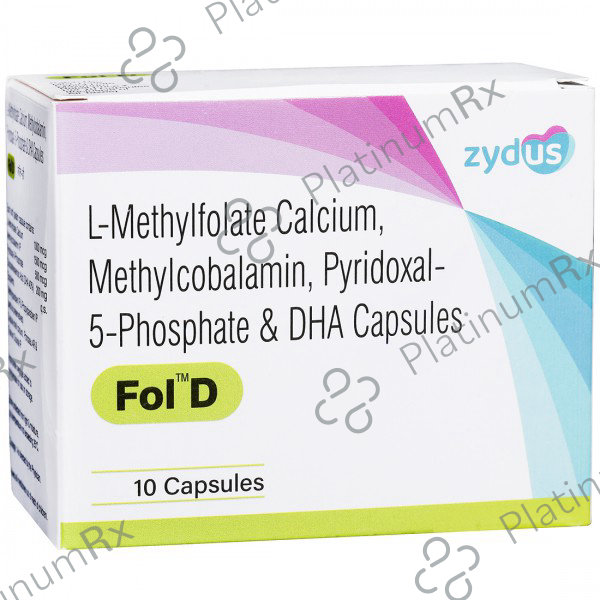 Fol D Capsule 10s