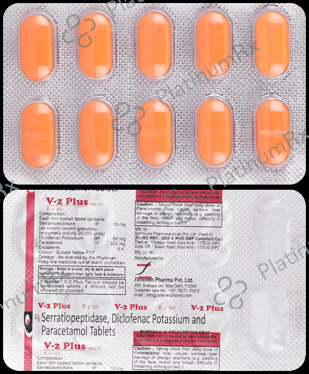 V 2 Plus Tablet 10s