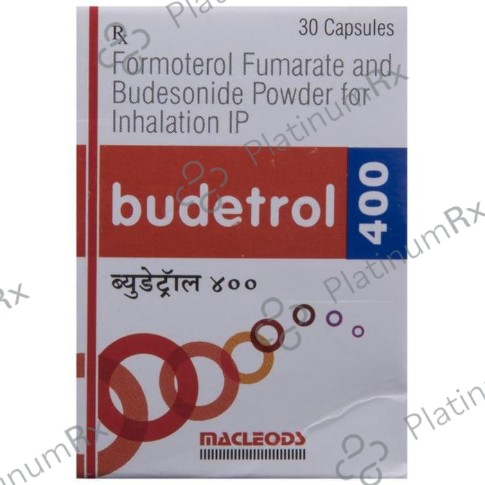Budetrol 400/6mcg Rotacap 30s