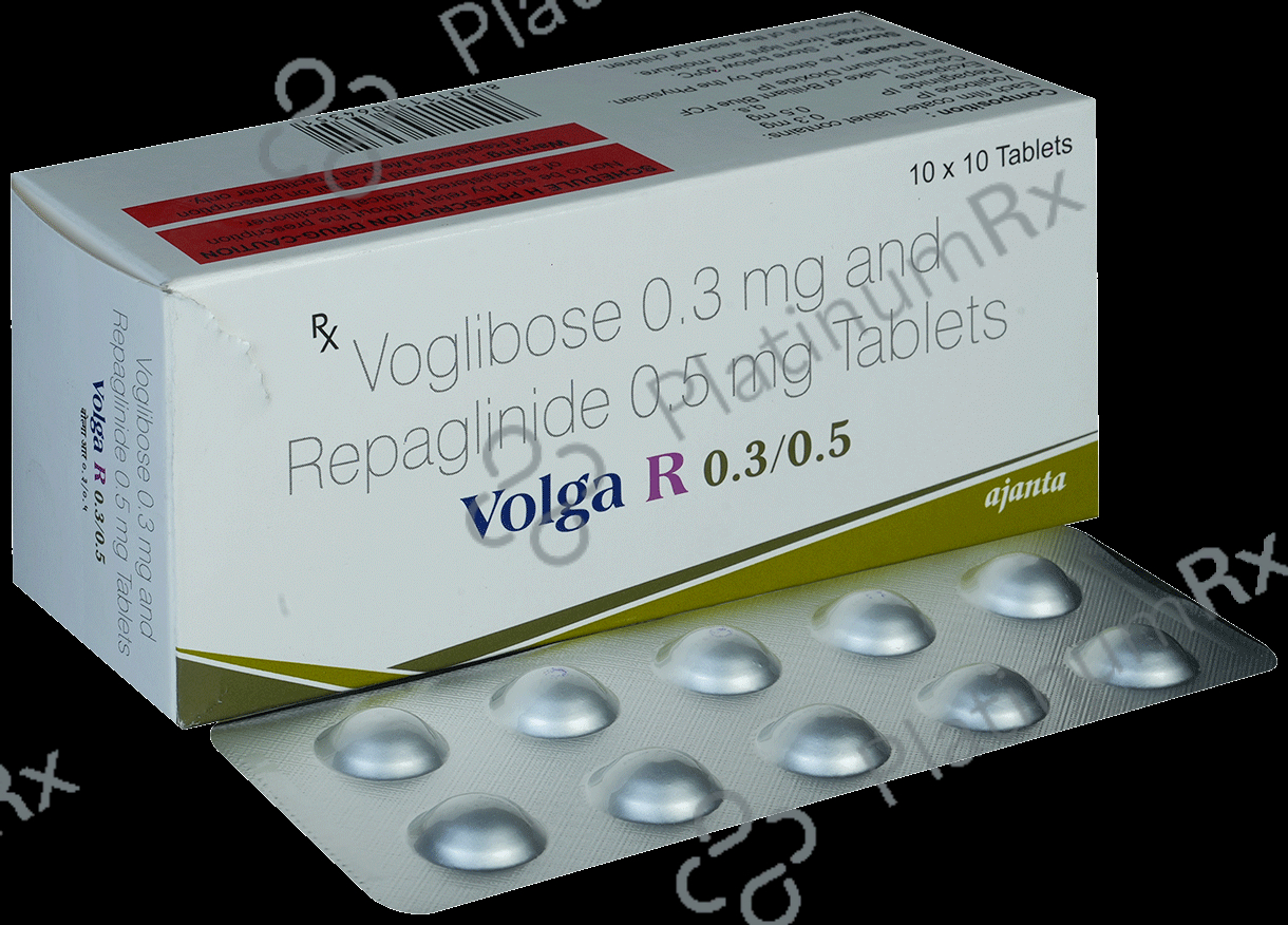 Volga R 0.5mg/0.3mg Tablet 10 Tablet