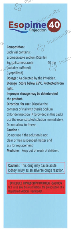 Esopime 40mg Injection