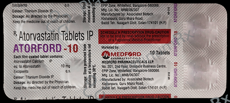 Atorford 10 Tablet