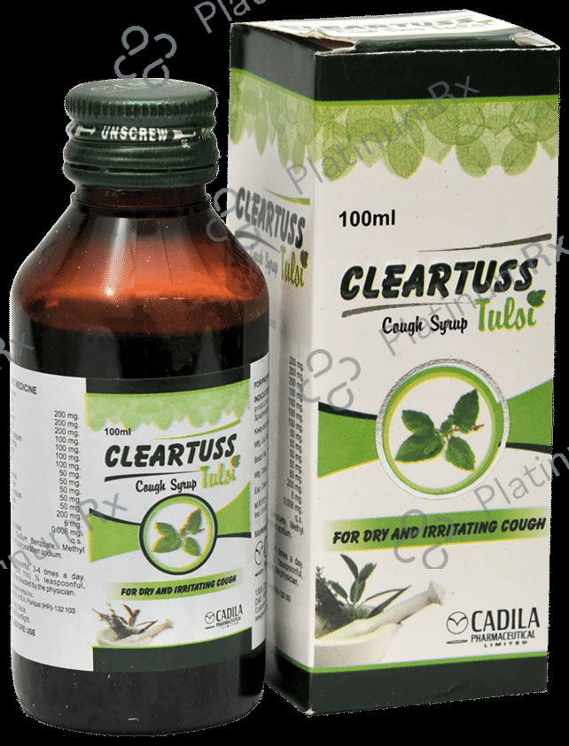 Cleartuss Tulsi Syrup