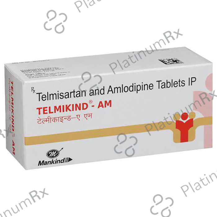 Telmikind AM 80/5mg Tab 10s