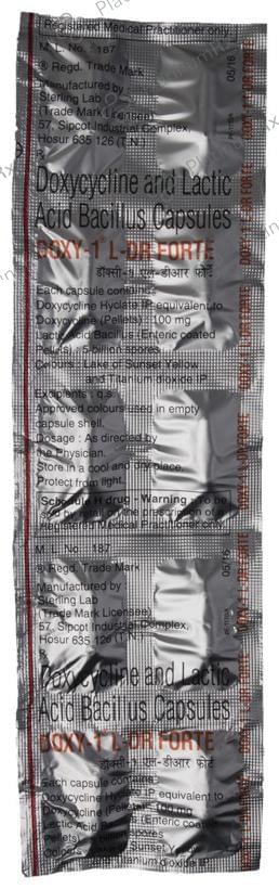 Doxy 1 L Dr Forte 100mg/5B Capsule 10s