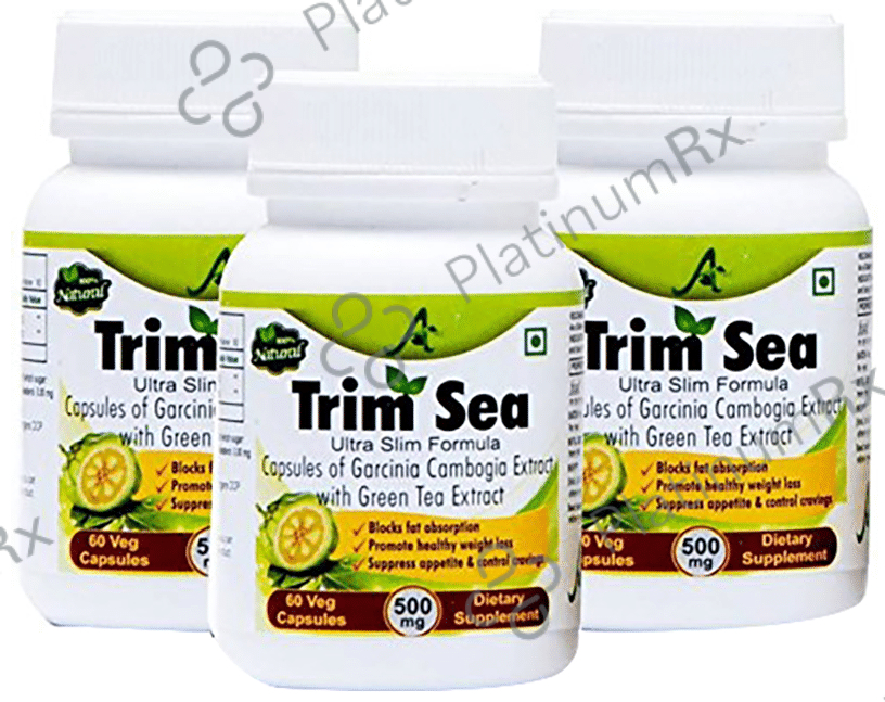Trim Sea Ultra Slim Formula Veg Capsule (60 Each) 3 bottles