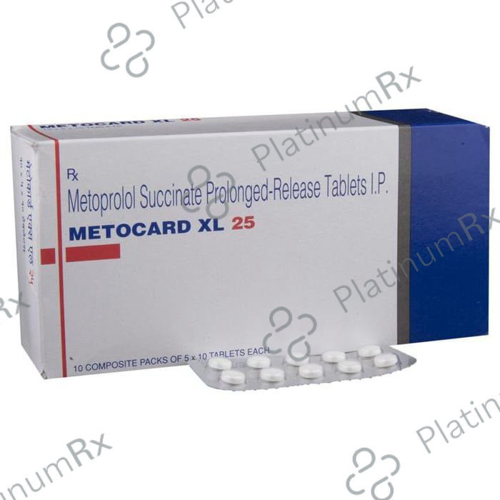 Metocard XL 25mg Tablet 10s