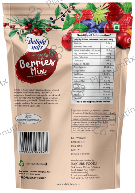 Delight Nuts Berries Mix Premium Quality