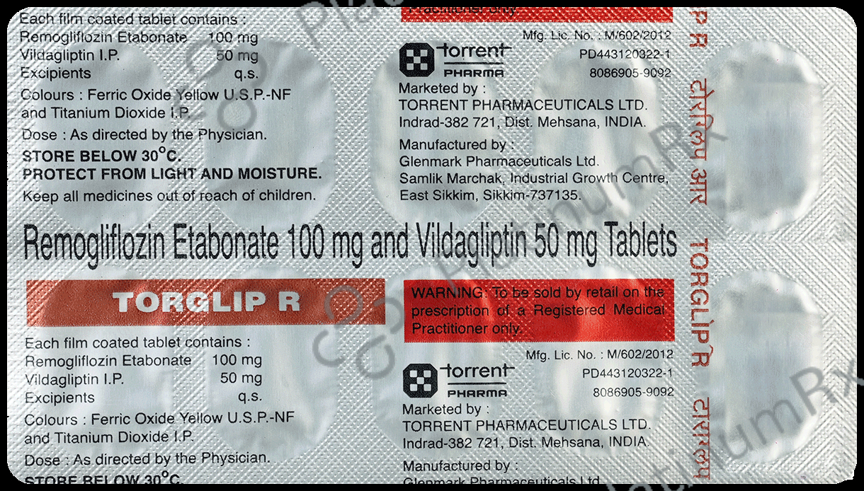 Torglip R 100/50mg Tablet 10s