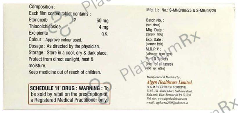 Alcoxia MR Tablet 10s