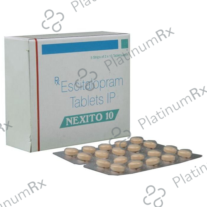 Nexito 10mg Tablet 10s