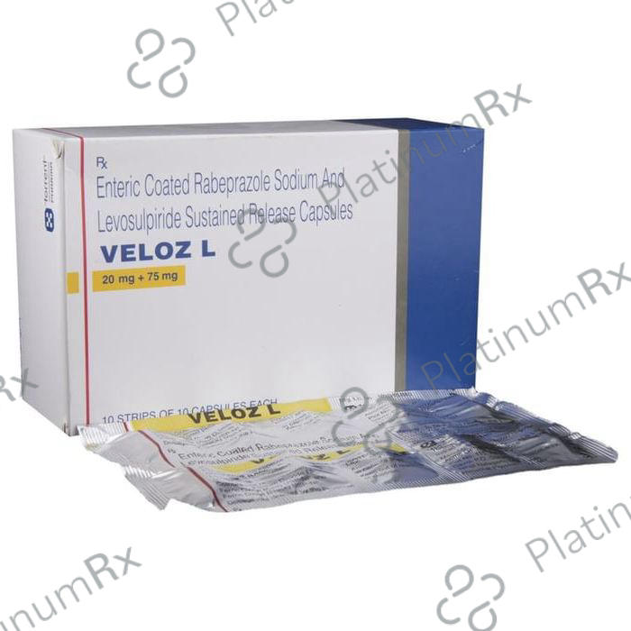 Veloz L 75/20mg Capsule SR 10s