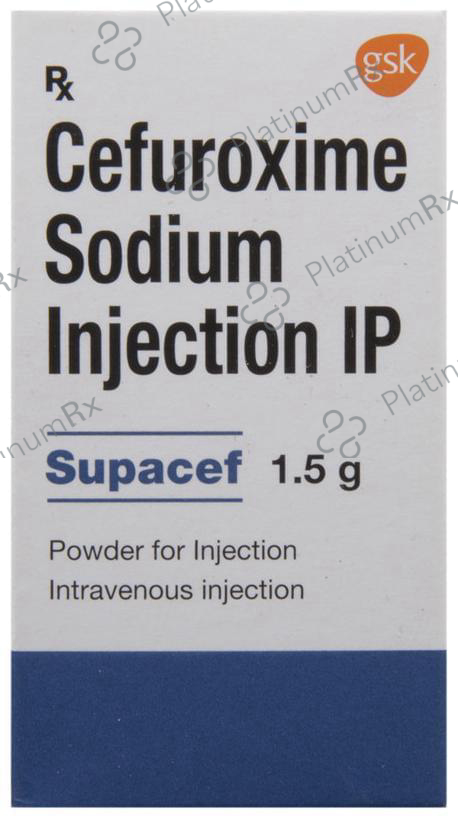 Supacef 1.5gm Powder for Injection 10ml