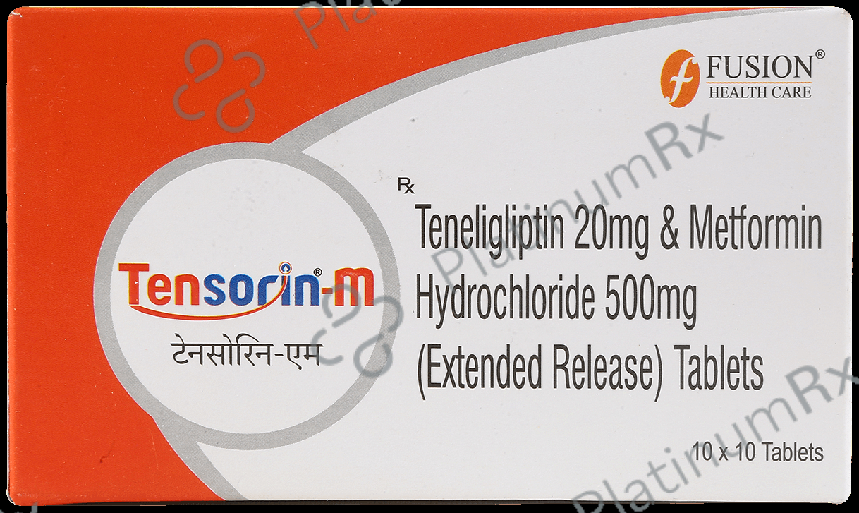 Tensorin M 500/20mg Tablet 10s