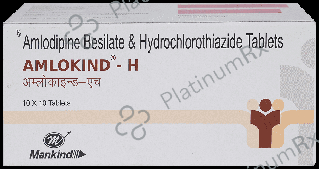 Amlokind H 5/12.5mg Tablet 10s