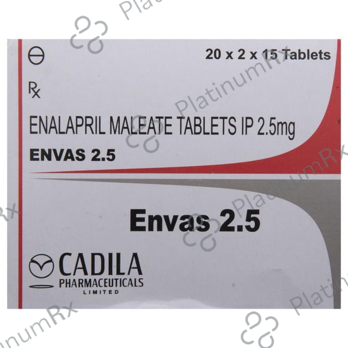 Envas 2.5mg Tablet 15s