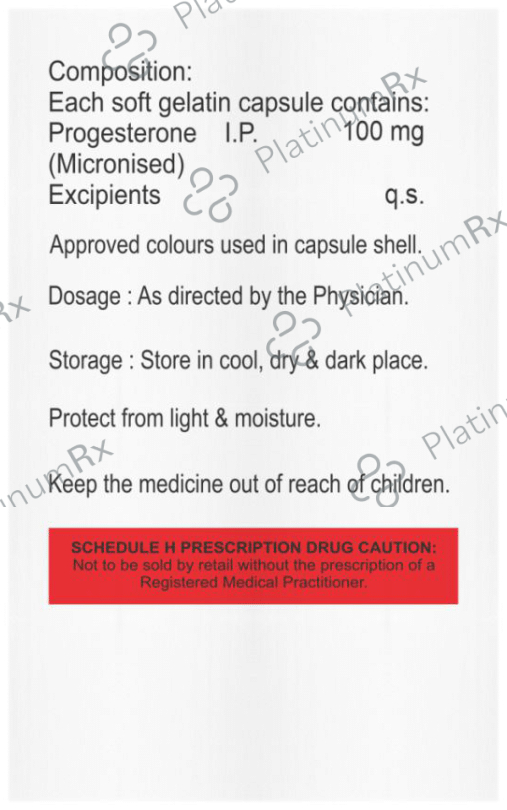 Fibogest 100mg Soft Gelatin Capsule