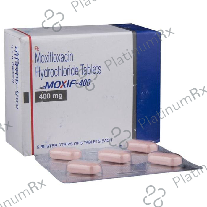 Moxif 400mg Tablet 5s