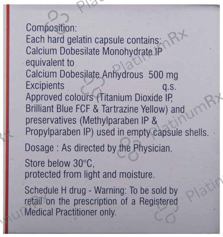 Dobesil 500mg Capsule 10s