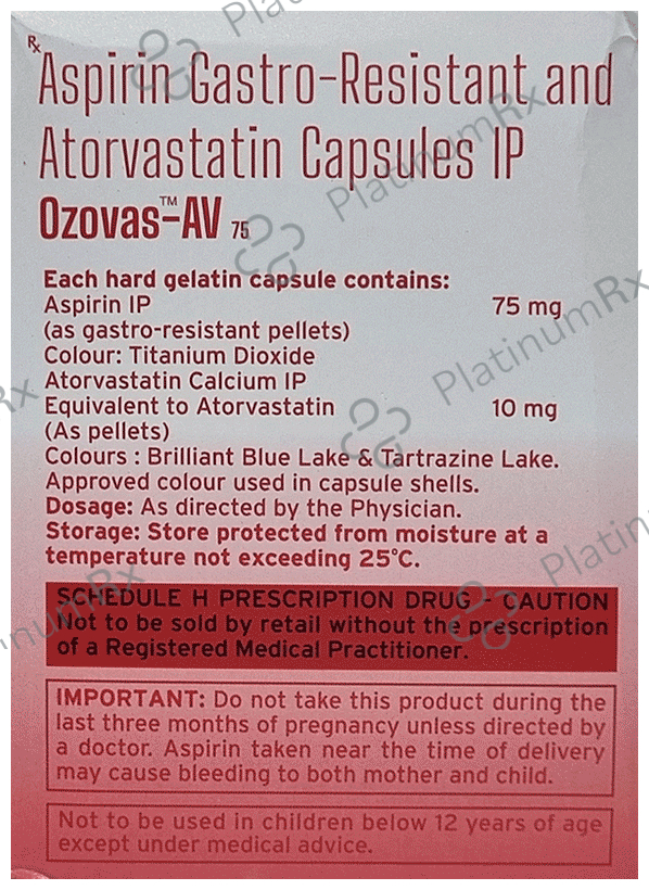 Ozovas-AV 75 Capsule
