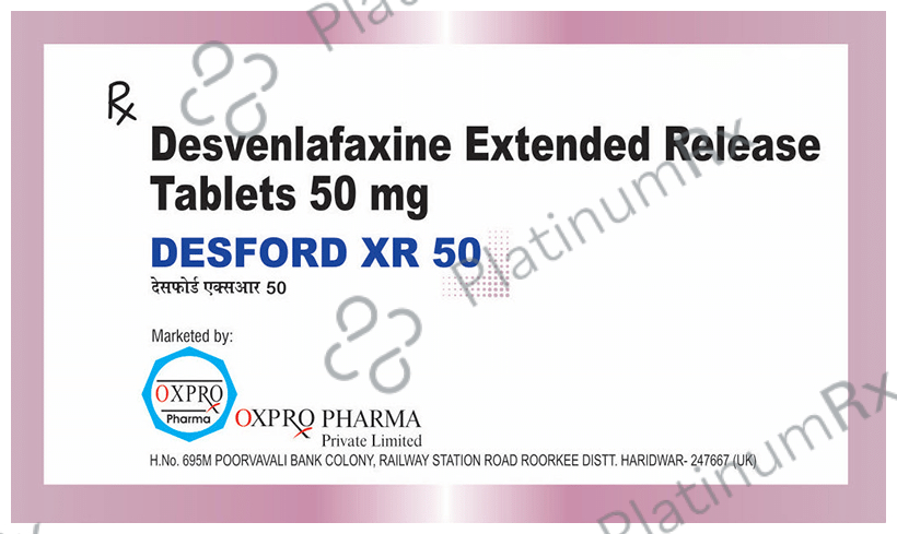 Desford XR 50 Tablet