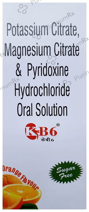 KB6 Oral Solution Orange Sugar Free 200 Oral Solution